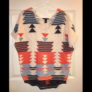 Aztec Sweater Top